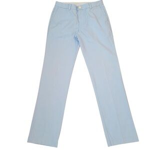 Vineyard Vines Pants Mens 30 x 34 Light Blue Cotton Blend Breaker Flat Front